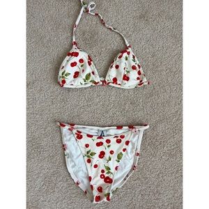 Vintage Retro Cherry Bikini